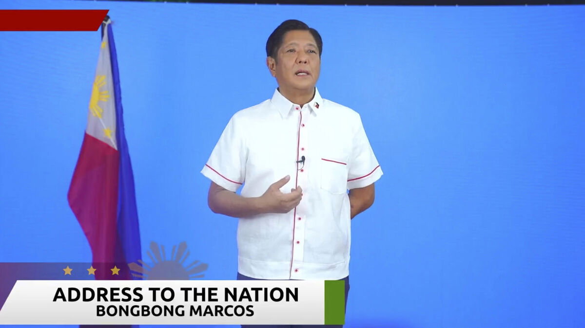 Throughout the campaign, BongBong supporters used TikTok, and other platforms, to portray a softer side of his family, describing Ferdinand Marcos Snr's rule as 'golden years' for the country, giving the Marcos dictatorship a glossy makeover for a new generation of voters. Picture: BongBong Marcos Facebook page via AP